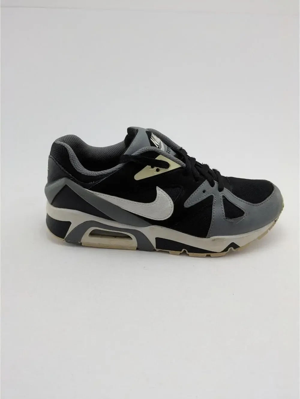 Mens Nike Air Structure Triax 91 Black Smoke Gray Shoes‎ DB1549-001 Size 7.5